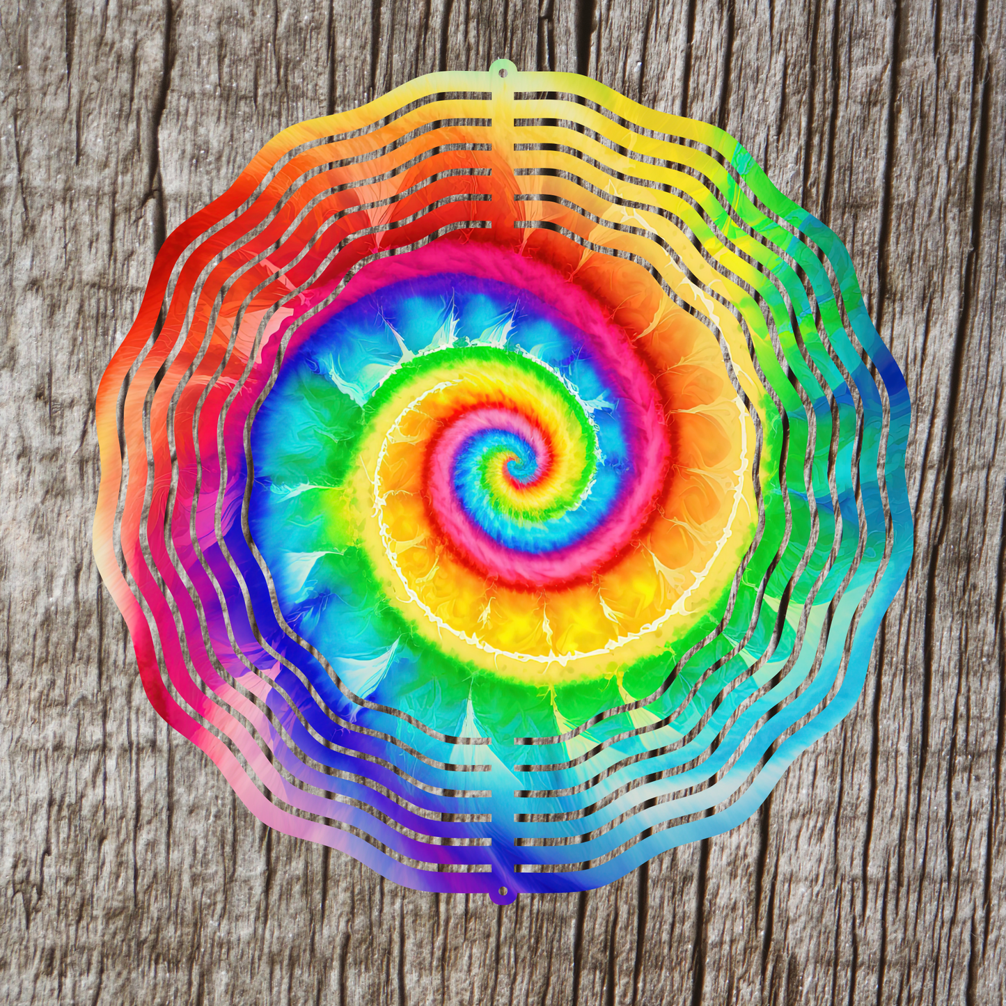 Rainbow Swirl Wind Spinner