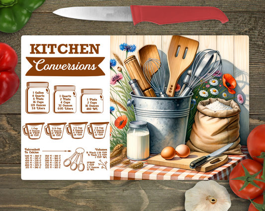 Kitchen Conversions Version 2 Cutting Board