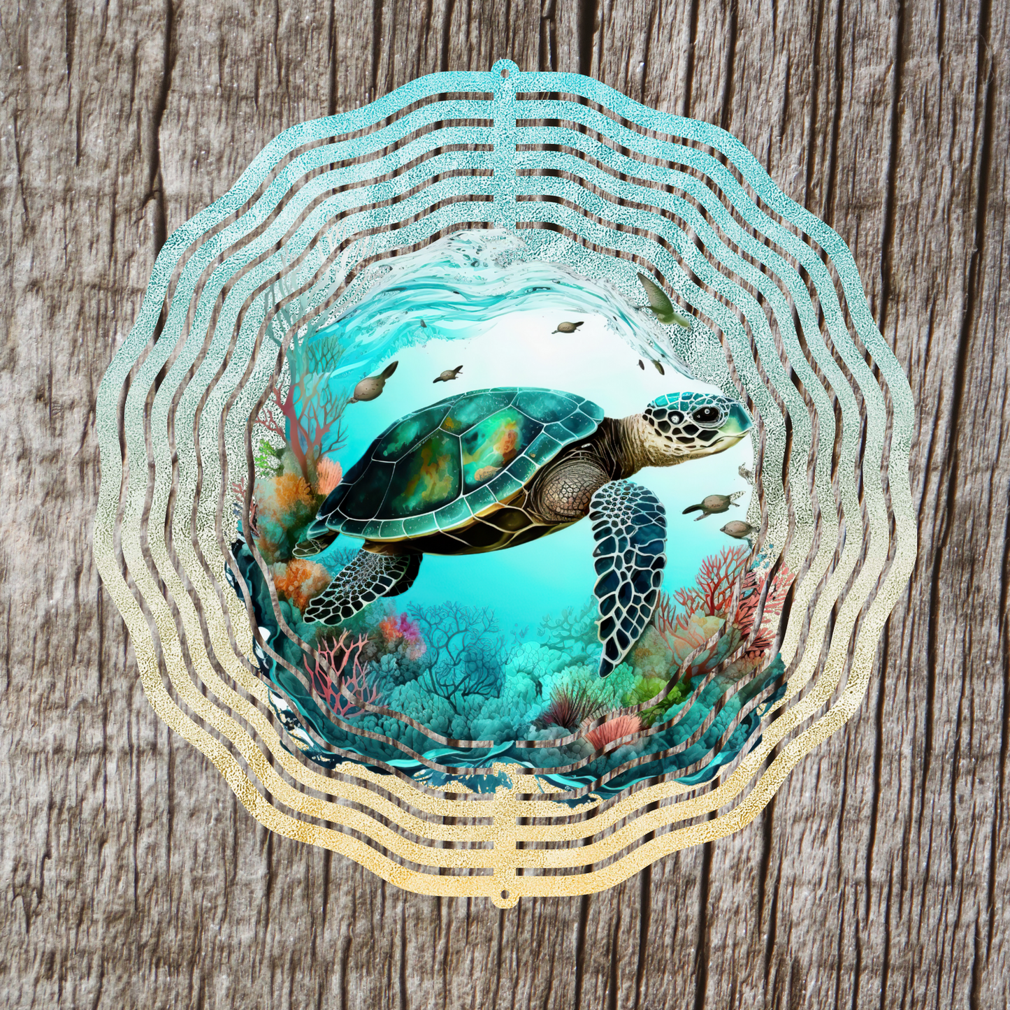 Sea Turtle Wind Spinner