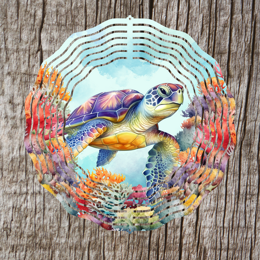 Sea Turtle Wind Spinner