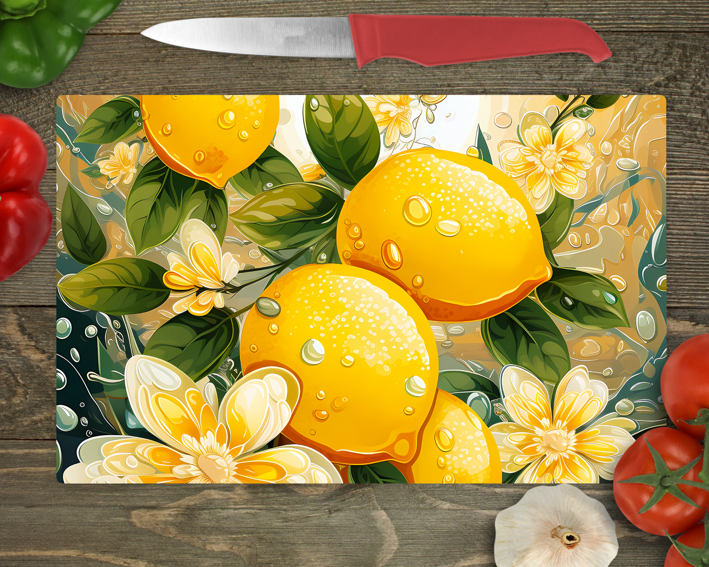 Lemons Cutting Board