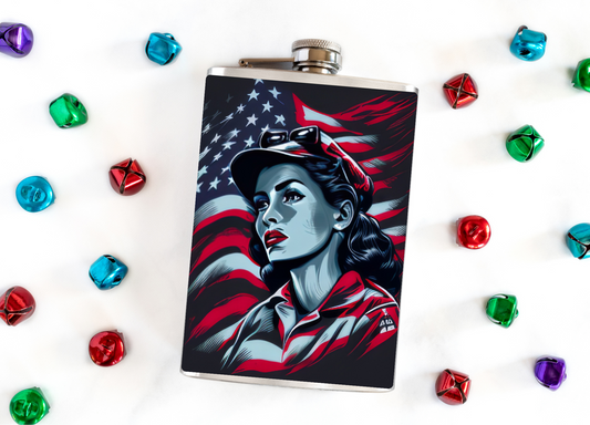 Military Wife Flask