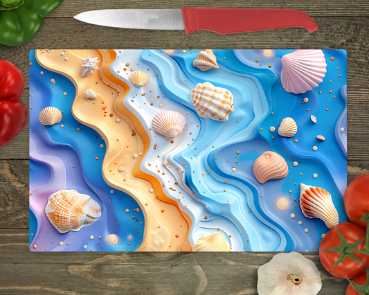 Ocean Ripples Cutting Board