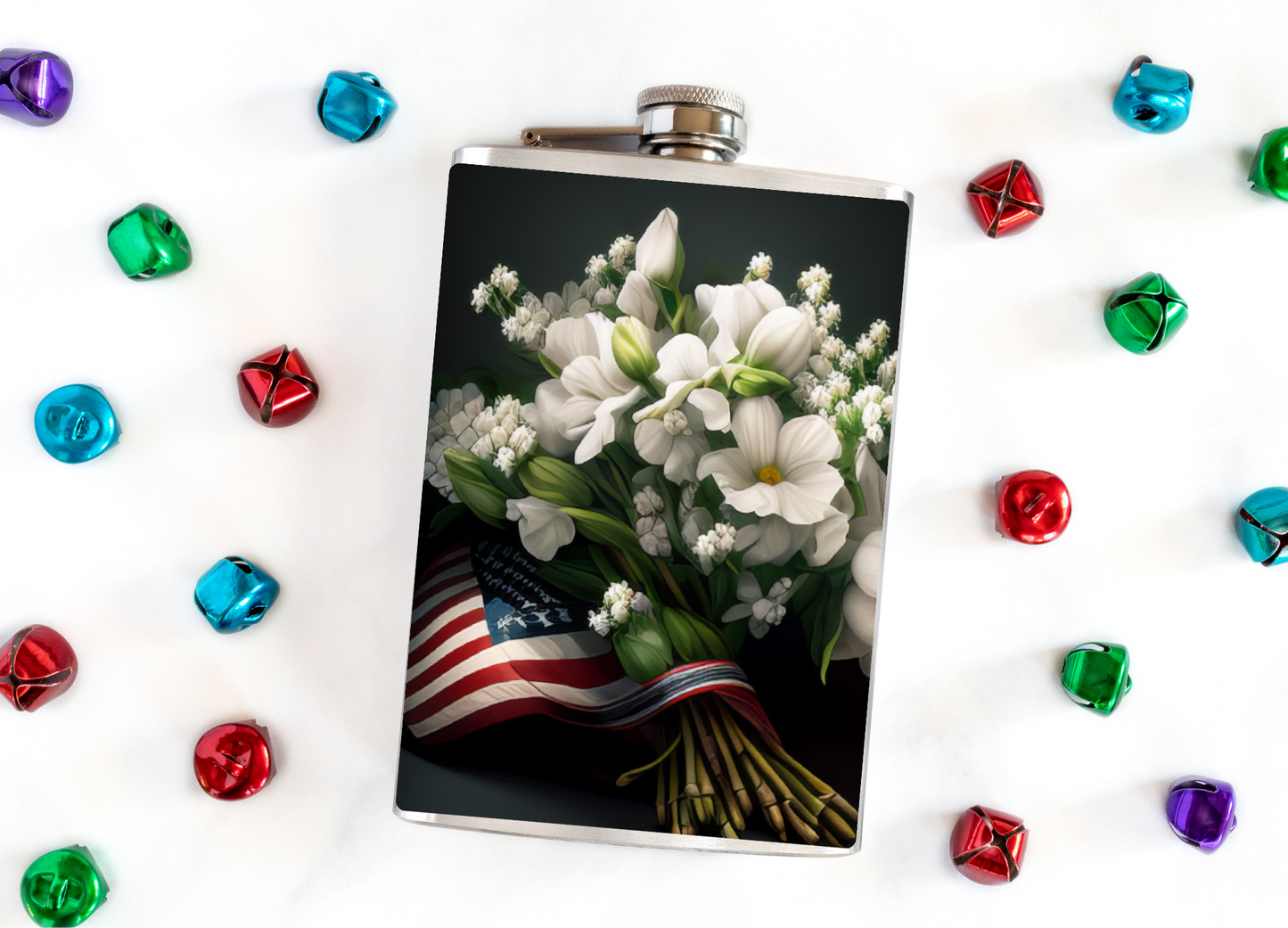 America Flower Flask