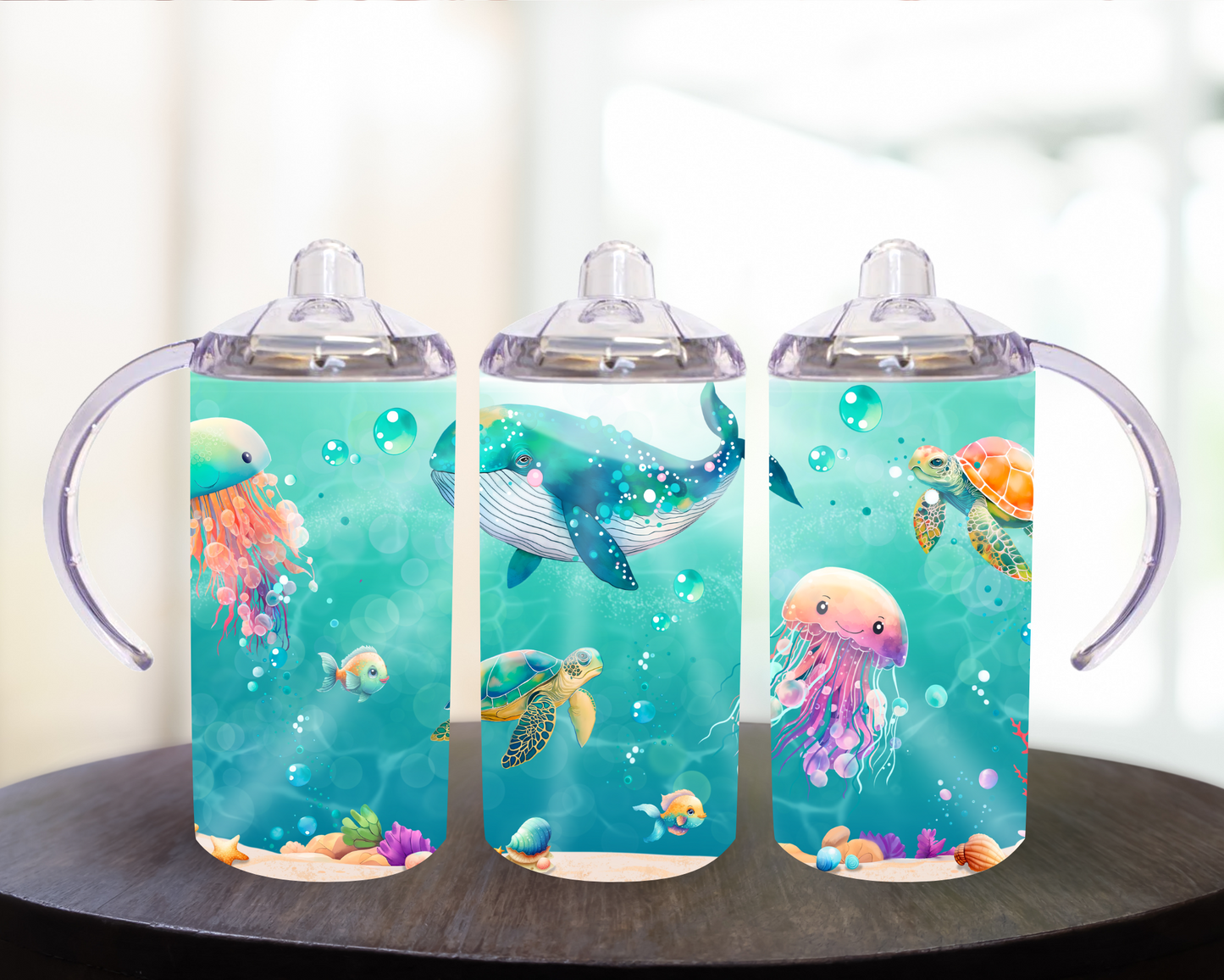 Ocean Animals 12 oz Sippy Cup