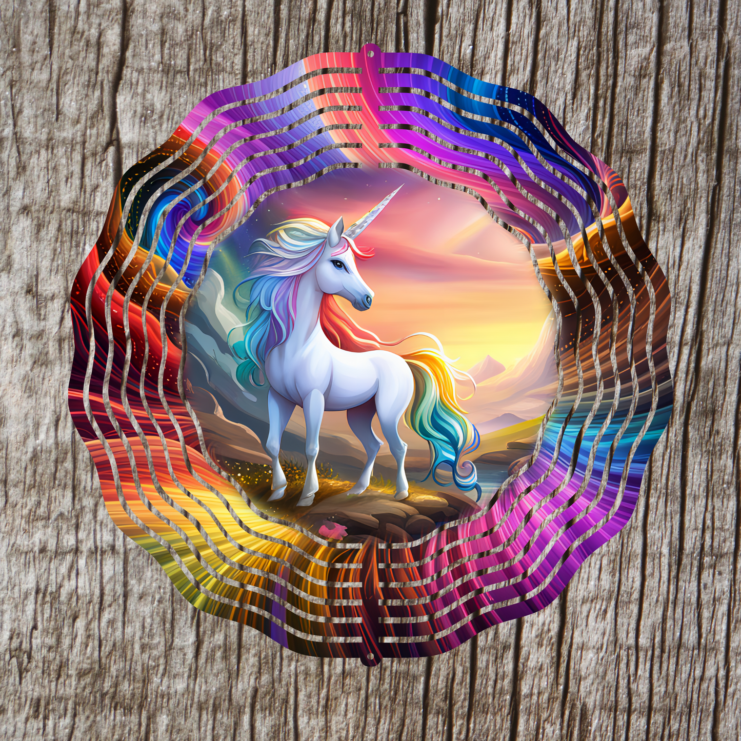 Unicorn Wind Spinner