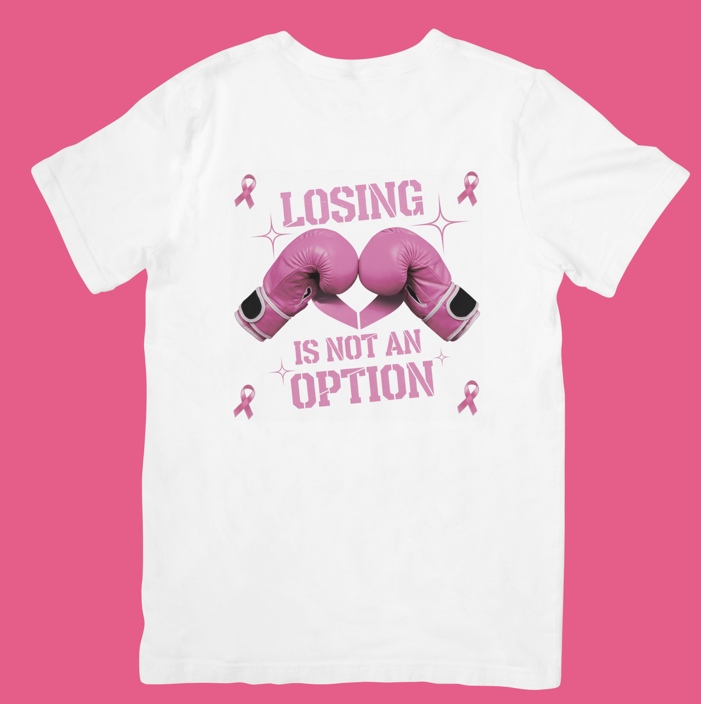 Losing is Not an Option Cancer Awareness T-Shirt