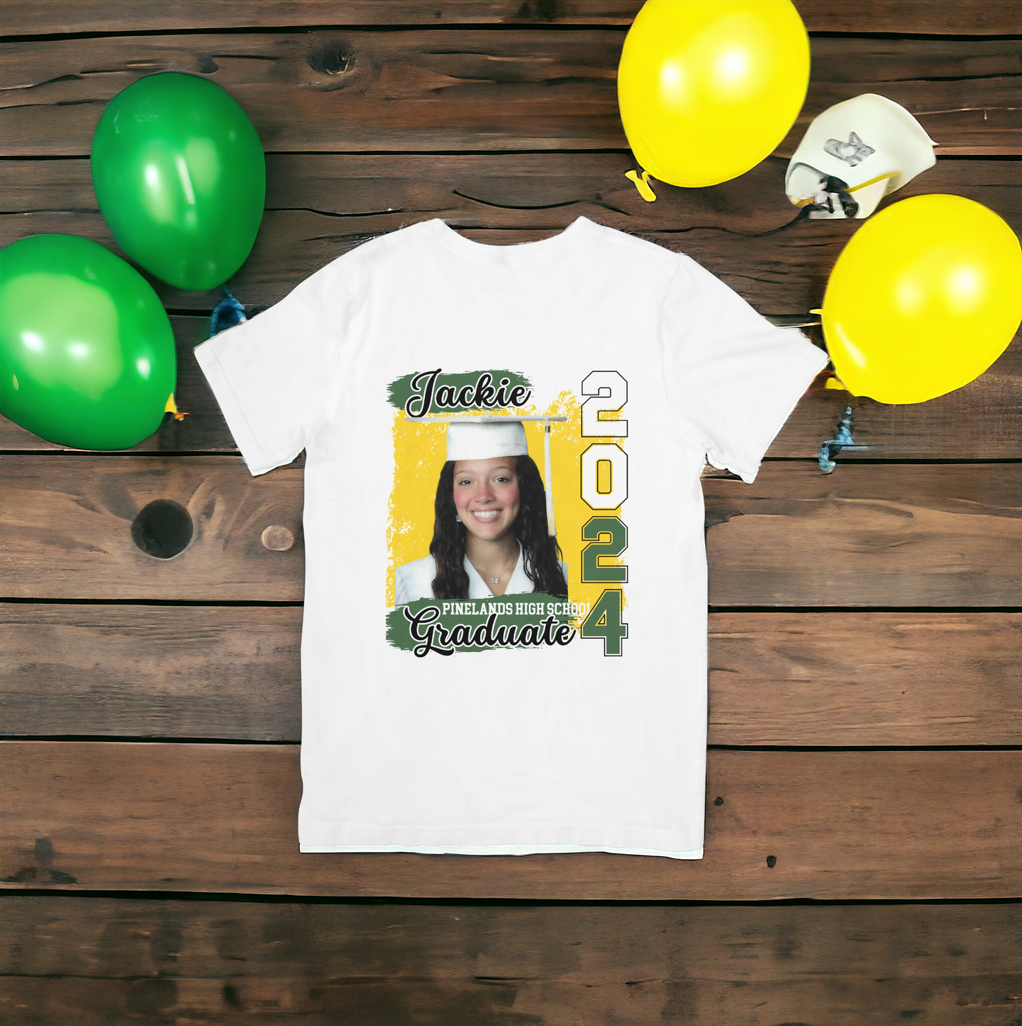 2024 Pinelands Regional High School Graduate Photo T-Shirt