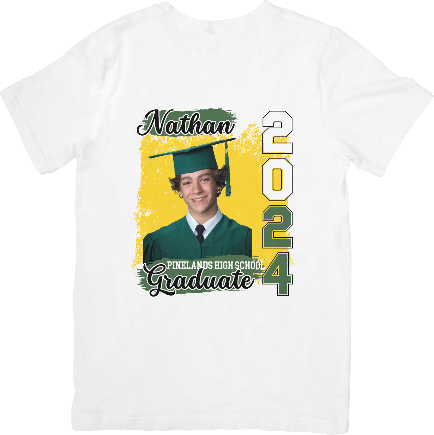 2024 Pinelands Regional High School Graduate Photo T-Shirt