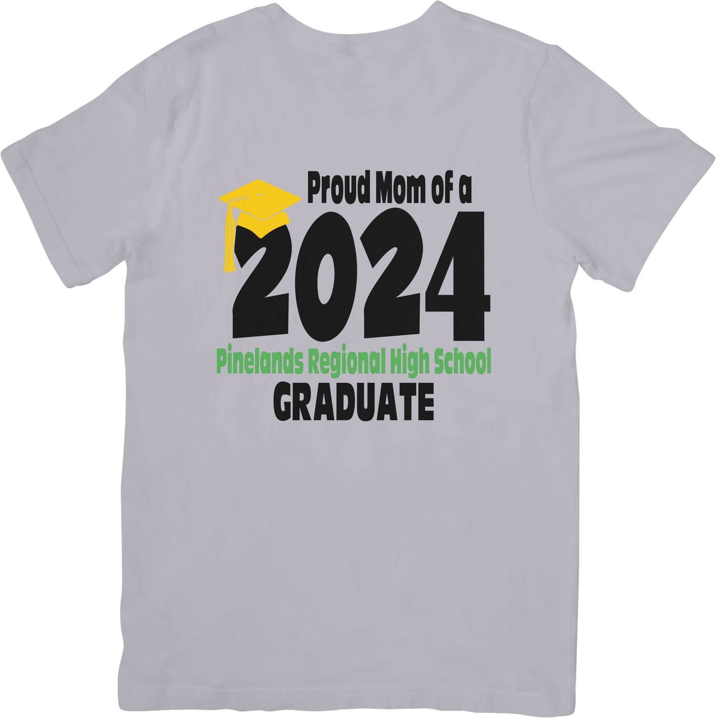 2024 Proud Mom Pinelands Regional High School Graduate T-Shirt