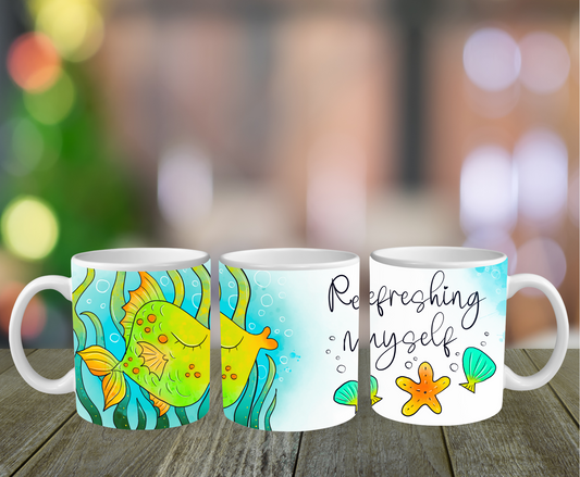 Refreshing Myself Mug