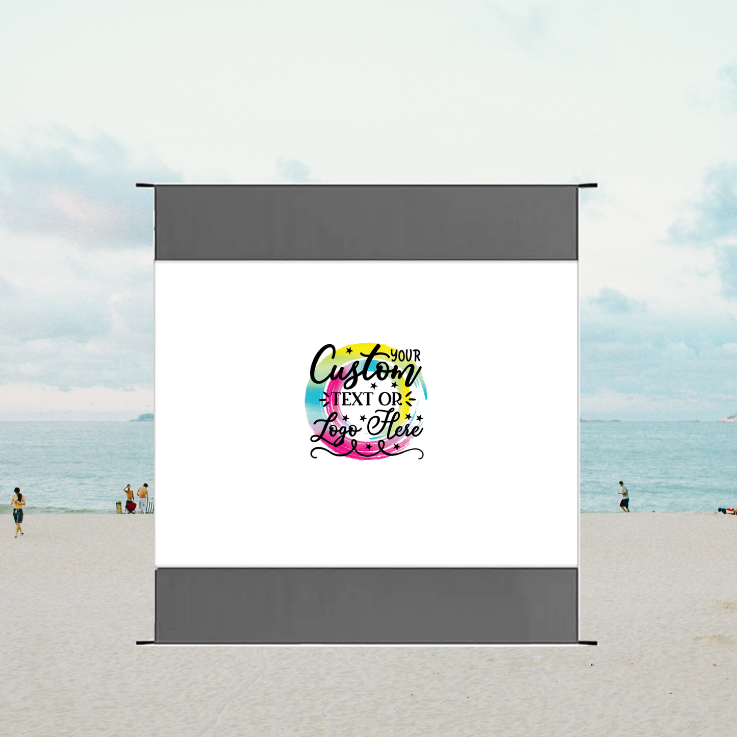 Custom Design Beach Mat