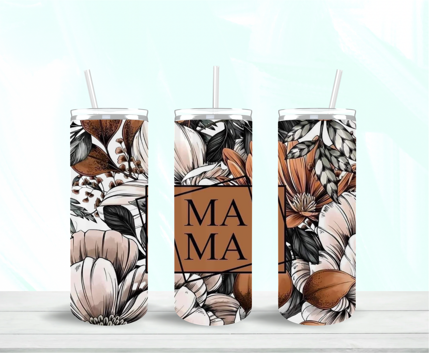 Mama Plants Skinny Tumbler