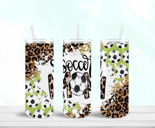 Soccer Mom Skinny Tumbler