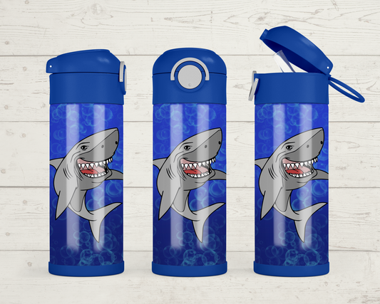 Shark 12 oz Kids Cup with Straw