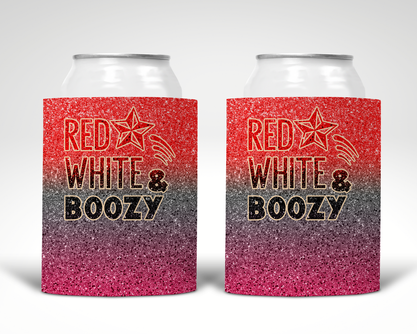 Red White & Boozy Koozie