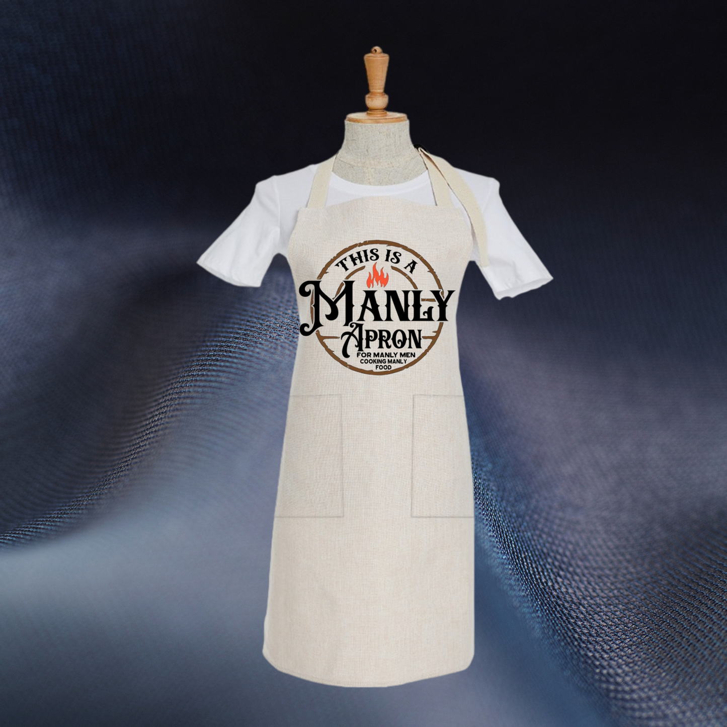 This is a Manly Apron For Manly Men Cooking Manly Food Apron