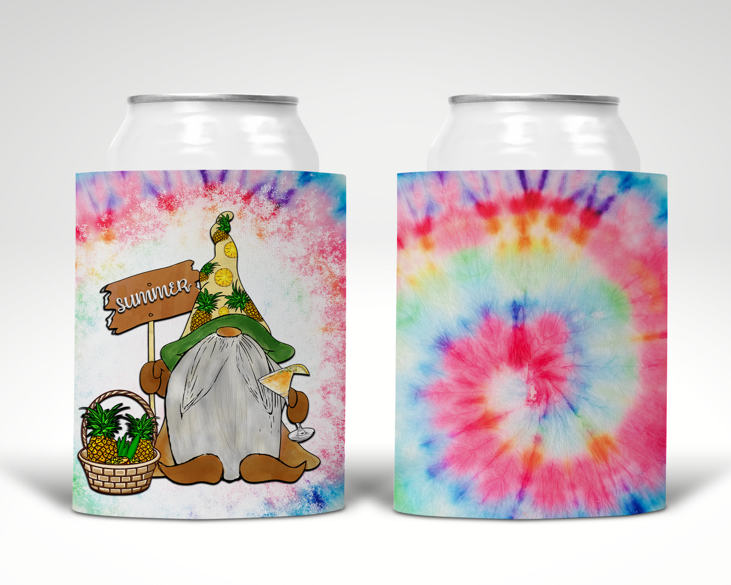 Summer Gnome Koozie