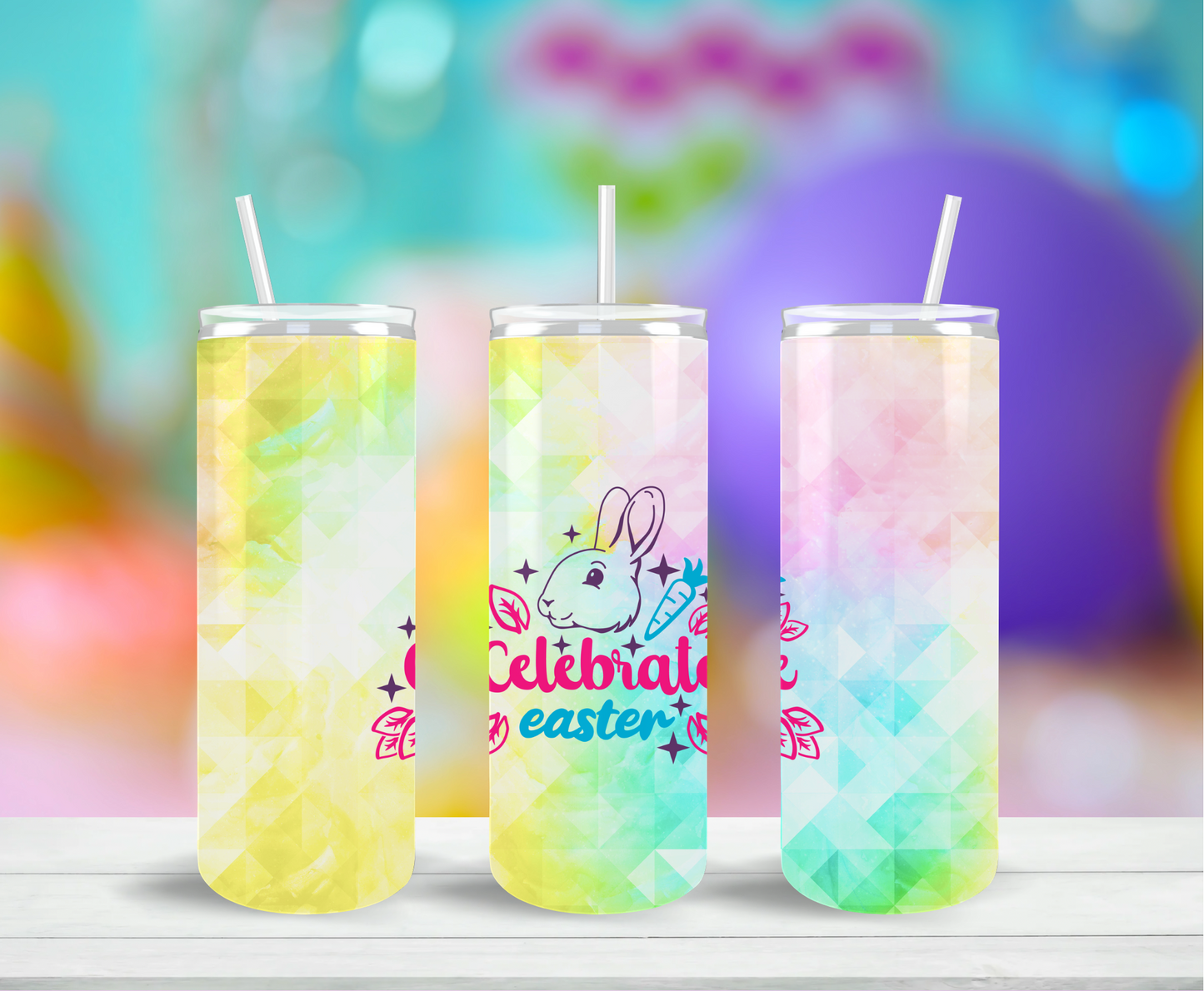 Celebrate Easter Skinny Tumbler