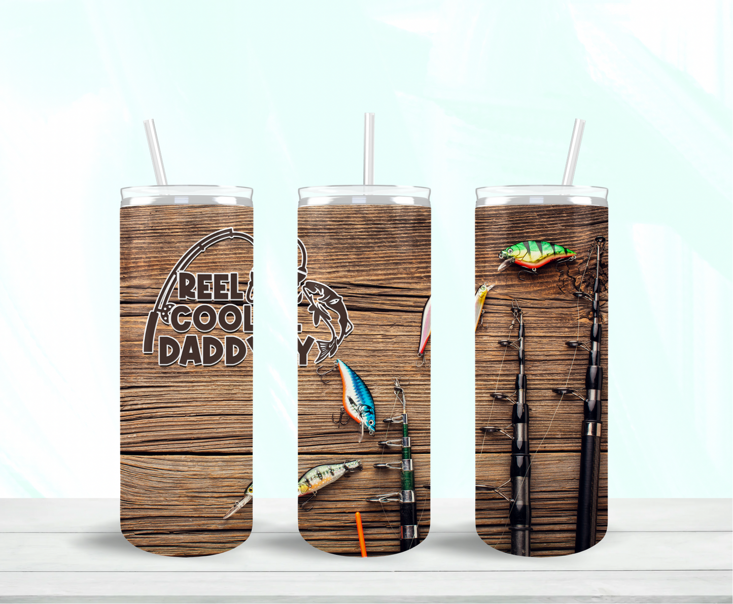 Reel Cool Daddy Skinny Tumbler