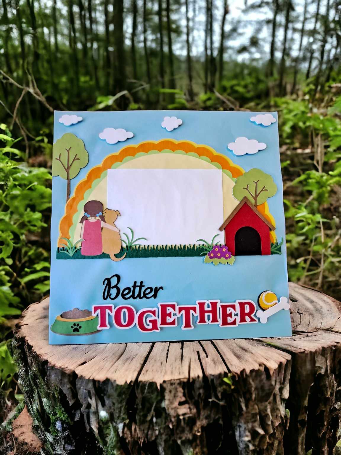 Better Together Scrapbook Layout