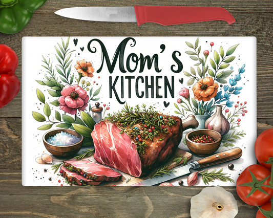 Mom's Kitchen Cutting Board