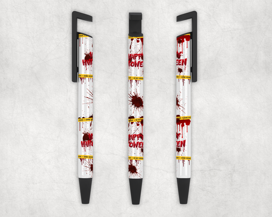 Happy Halloween Crime Scene Pen