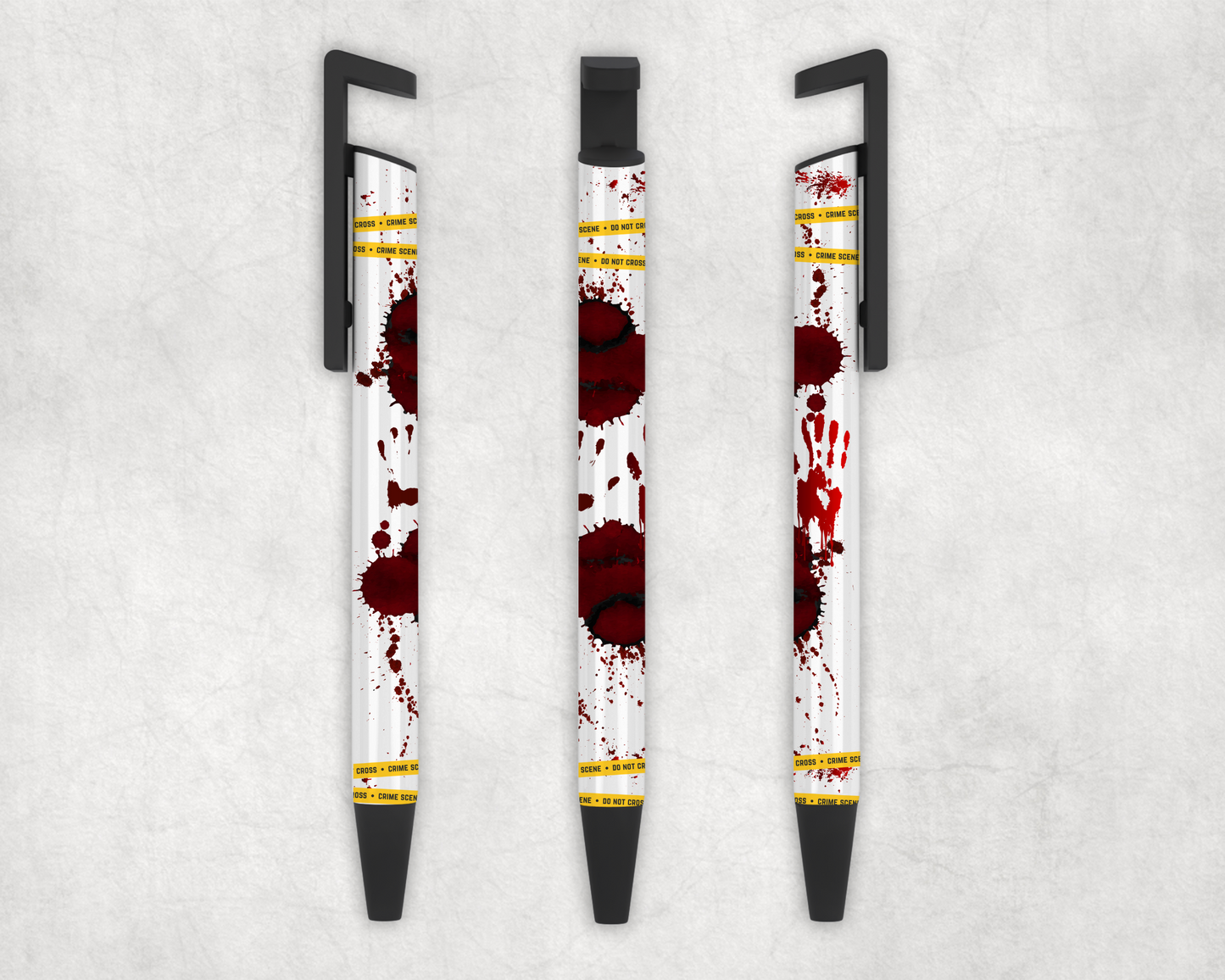 Blood Droplets Crime Scene Pen