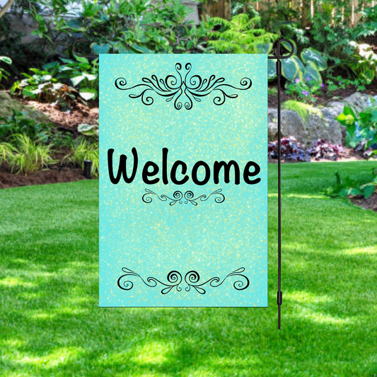 Welcome Garden Flag