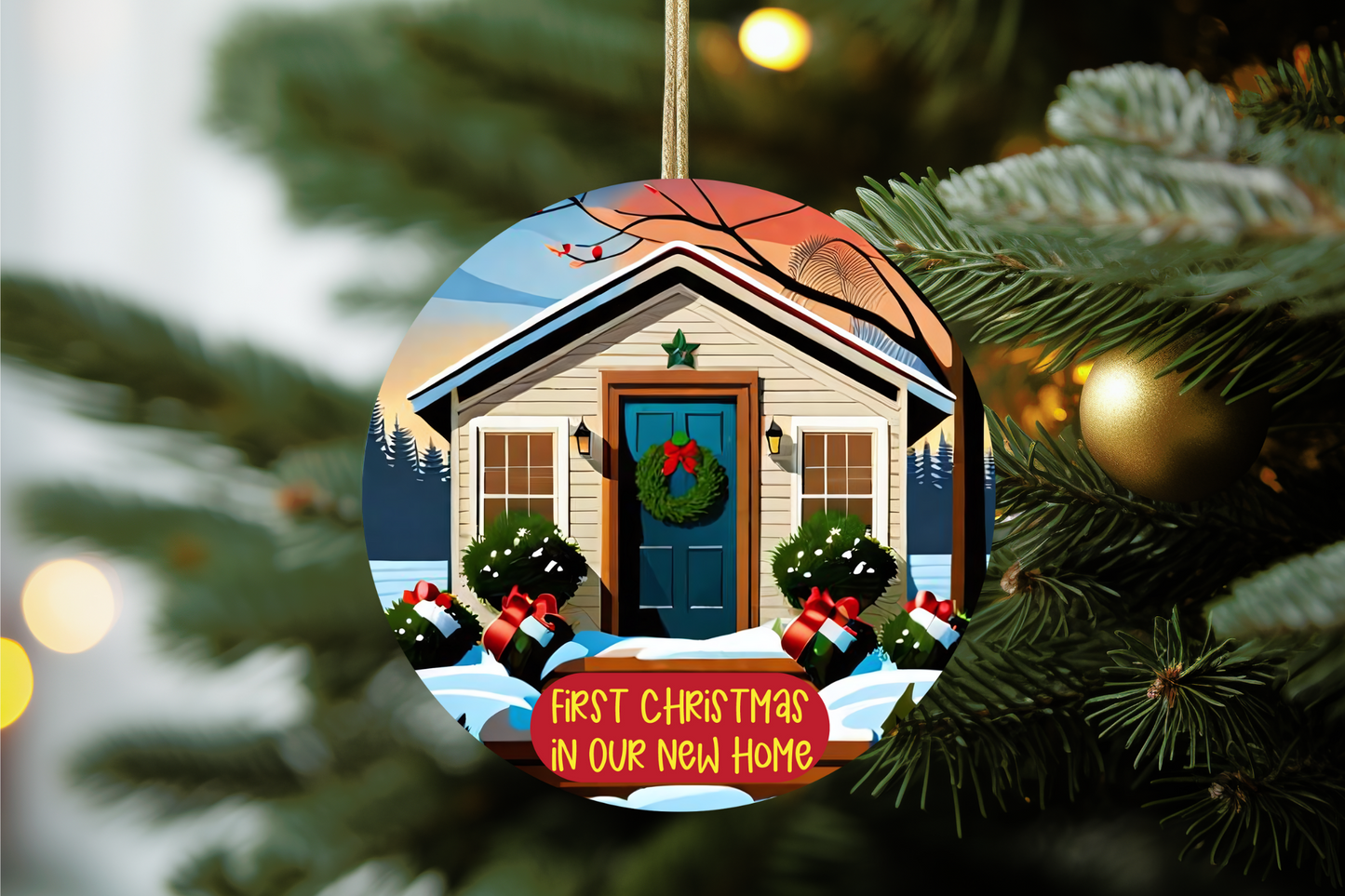 First Christmas Personalized Ornament