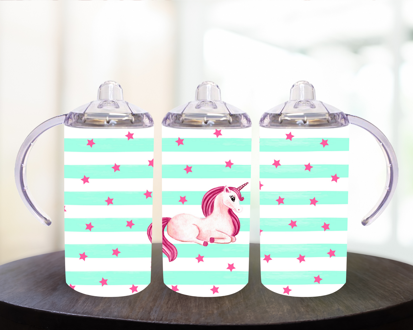 Unicorn 12 oz Sippy Cup