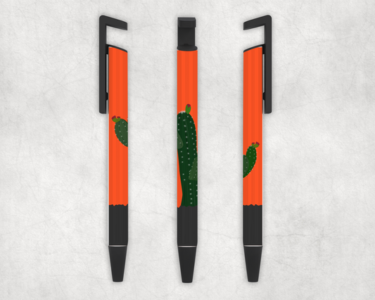 Cactus Green/Orange Pen