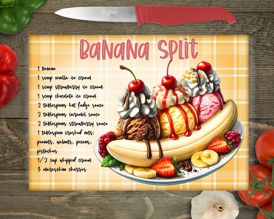 Banana Split Cutting Board