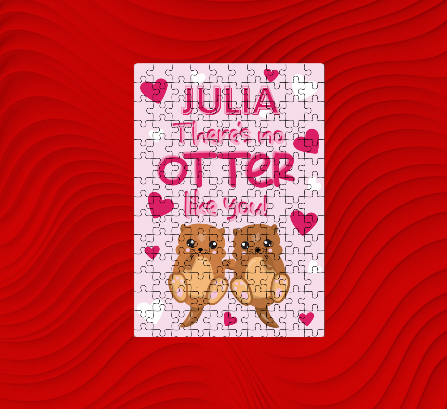 Personalized No Otter Like You Puzzle