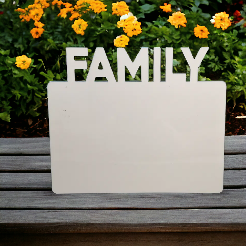 Family Custom Photo Frame