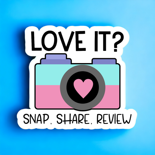 Love it? Snap. Share. Review. Die Cut Sticker Flakes - Set of 25