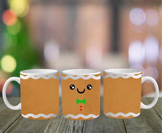 Gingerbread Man Mug