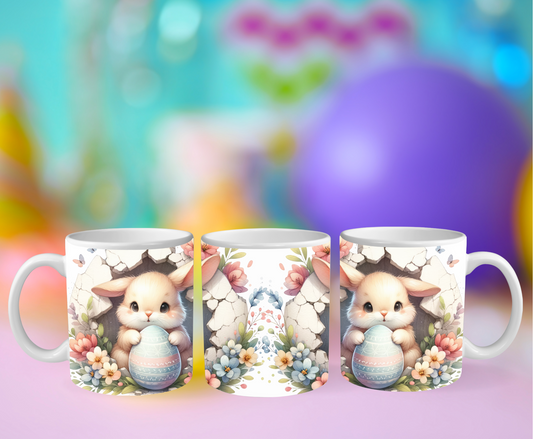 Exploding Bunny Mug