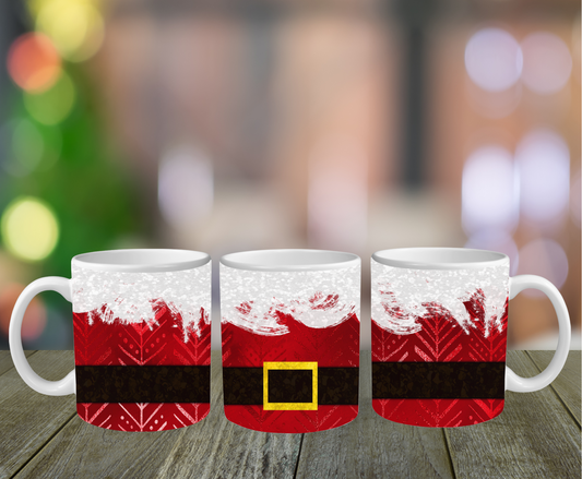 Santa Belt Mug