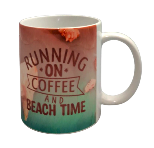 Coffee and Beach time Mug