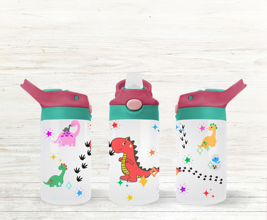 Dinosaurs 12 oz Kids Water Bottle