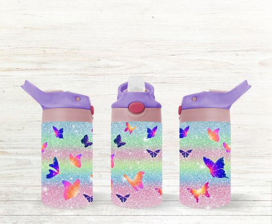 Butterflies 12 oz Kids Water Bottle