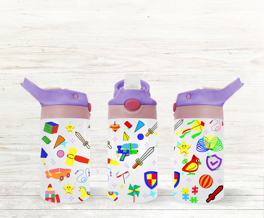 Toys and Fantasy 12 oz Kids Water Bottle