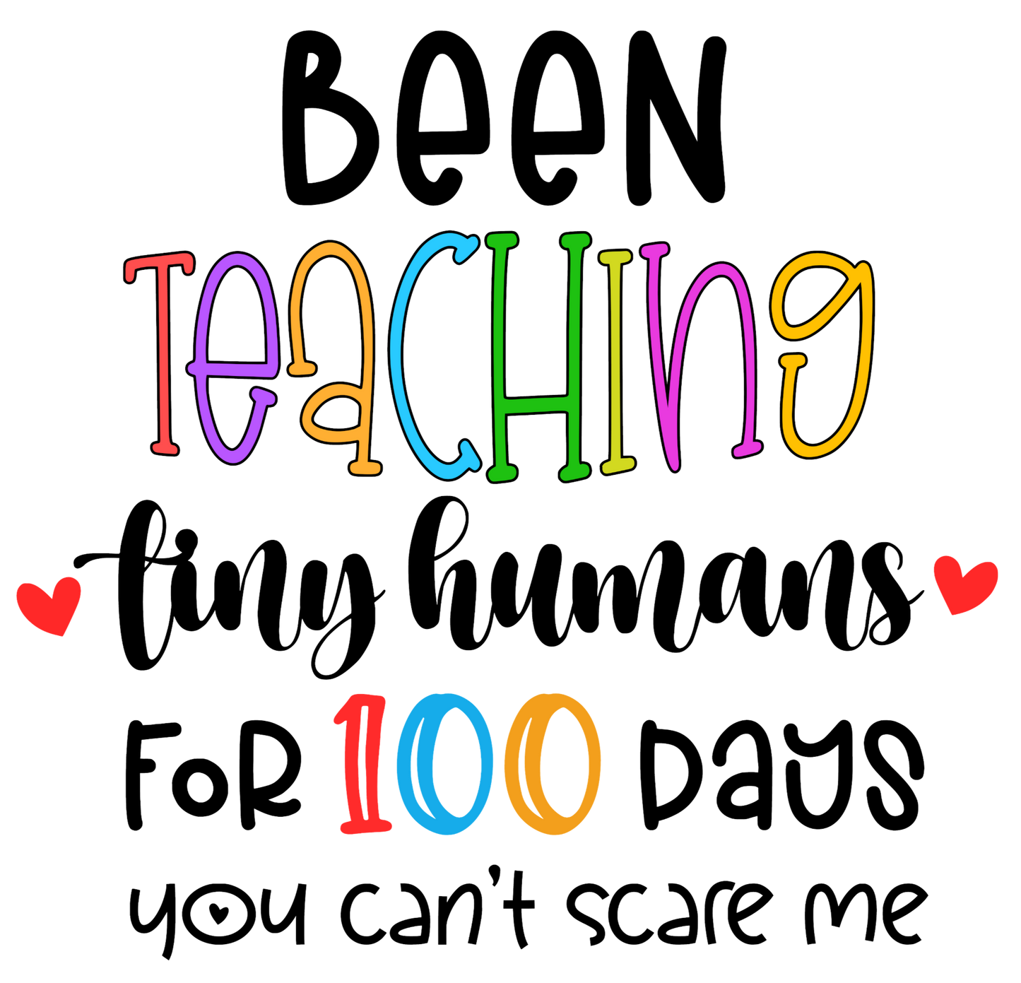 100 Days of School T-Shirts