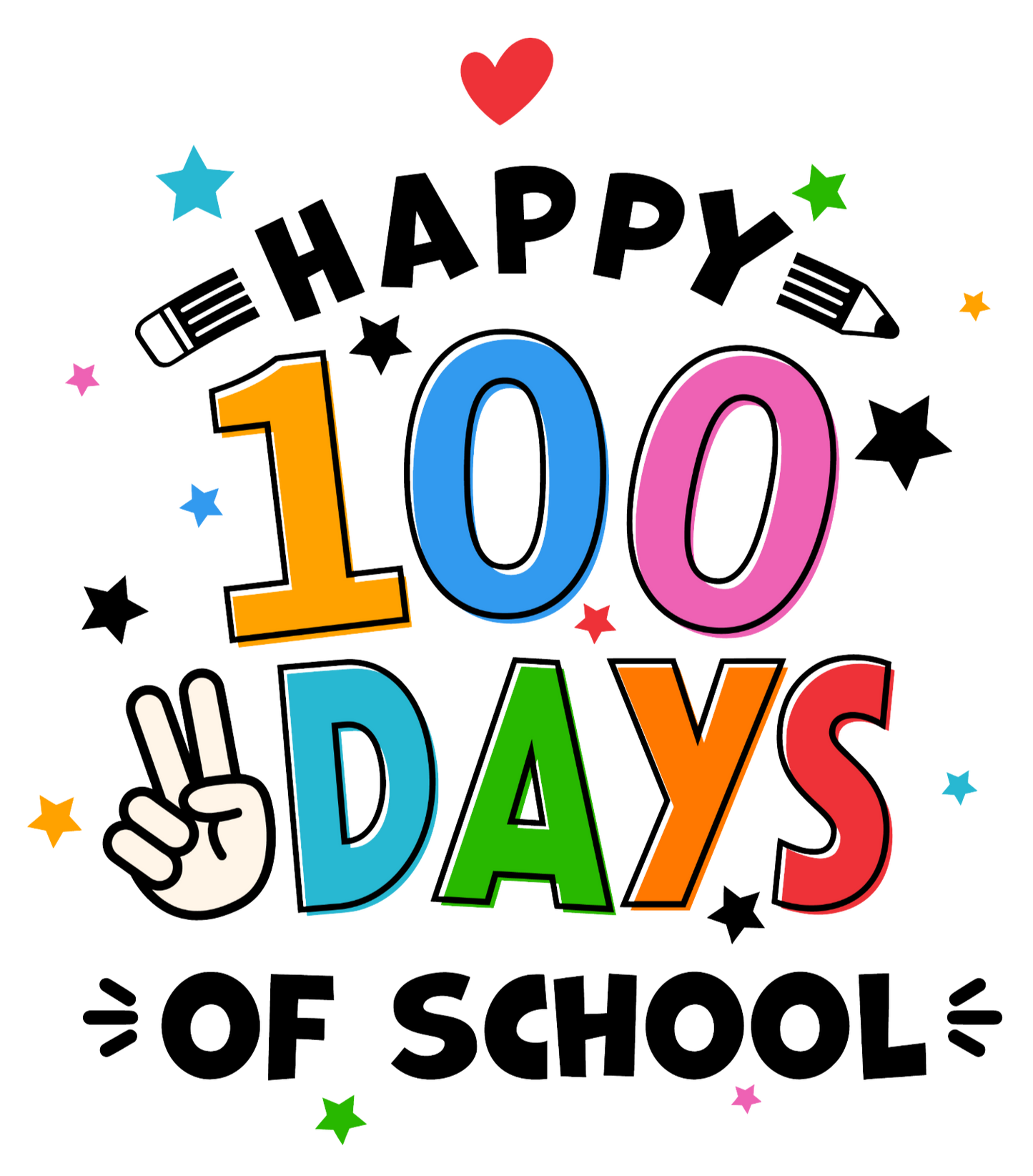 100 Days of School T-Shirts