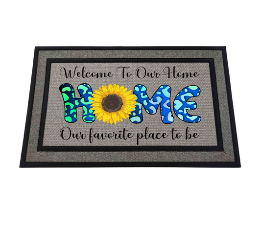 Sunflower Home Doormat