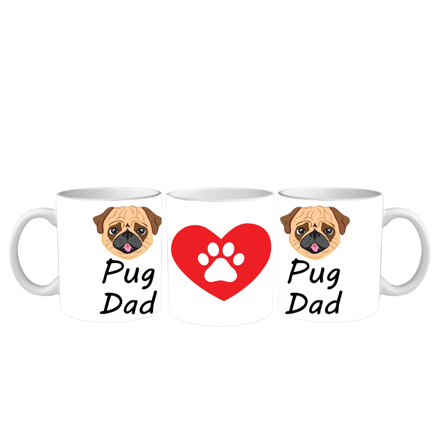 Pug Dad Mug