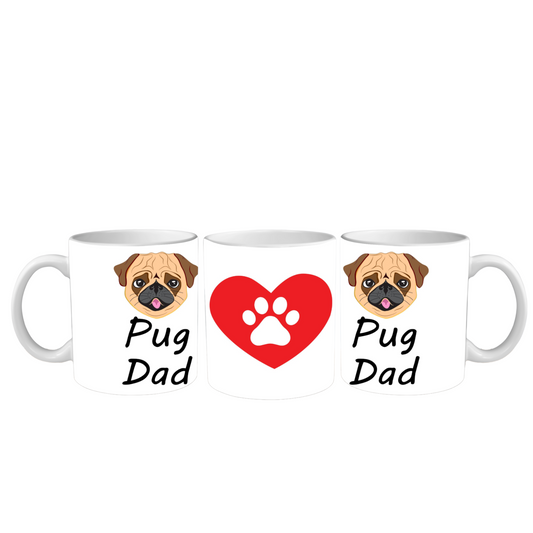 Pug Dad Mug